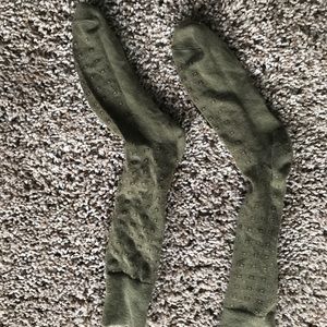 Olive dress socks
